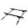 Dachträger passend für Saab 9-7X ab 2004-2009 offene Dachreling 115 cm Schwarz