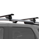 Dachtr&auml;ger passend f&uuml;r Skoda Superb Alldrive Kombi ab 2012-2015 offene Dachreling 115 cm Schwarz