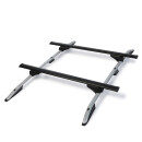 Dachtr&auml;ger passend f&uuml;r Skoda Superb Alldrive Kombi ab 2012-2015 offene Dachreling 115 cm Schwarz