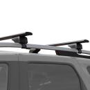 Dachtr&auml;ger passend f&uuml;r Toyota Previa ab 2006+ offene Dachreling 115 cm Schwarz