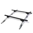 Dachtr&auml;ger passend f&uuml;r Toyota Previa ab 2006+ offene Dachreling 115 cm Schwarz