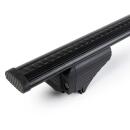 Dachtr&auml;ger passend f&uuml;r Toyota Previa ab 2006+ offene Dachreling 115 cm Schwarz