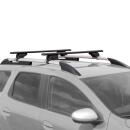 Dachtr&auml;ger passend f&uuml;r Toyota Sprinter Kombi ab 1998+ offene Dachreling 115 cm Schwarz