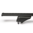 Dachtr&auml;ger passend f&uuml;r Volkswagen Touran ab 2003-2015 offene Dachreling 125 cm Schwarz