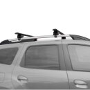 Dachtr&auml;ger passend f&uuml;r Volkswagen Touran ab 2003-2015 offene Dachreling 125 cm Schwarz