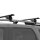 Dachträger passend für Volkswagen Touran ab 2003-2015 offene Dachreling 125 cm Schwarz