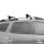 Dachträger passend für Volkswagen Touran ab 2003-2015 offene Dachreling 125 cm Schwarz