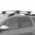 Dachträger passend für Volkswagen Touran ab 2003-2015 offene Dachreling 125 cm Schwarz