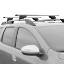 Dachtr&auml;ger passend f&uuml;r Hyundai Getz Cross  ab 2006-2011 offene Dachreling 115 cm Silber