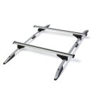 Dachtr&auml;ger passend f&uuml;r Seat Tarraco ab 2019- offene Dachreling 125 cm Silber