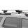 Dachträger passend für Skoda Superb Alldrive Kombi ab 2012-2015 offene Dachreling 115 cm Silber