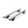Dachträger passend für Toyota Land Crusier Prado ab 1998-2009 offene Dachreling 135 cm Silber
