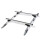 Dachträger passend für Toyota Land Crusier Prado ab 1998-2009 offene Dachreling 135 cm Silber