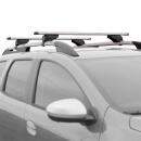 Dachtr&auml;ger passend f&uuml;r Toyota PicNic ab 1997-2006 offene Dachreling 115 cm Silber