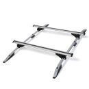 Dachtr&auml;ger passend f&uuml;r Toyota PicNic ab 1997-2006 offene Dachreling 115 cm Silber
