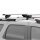 Dachträger passend für Volkswagen Golf Plus  ab 2005-2014 offene Dachreling 115 cm Silber