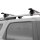 Dachträger passend für Volkswagen Touran ab 2015+ offene Dachreling 135 cm Silber