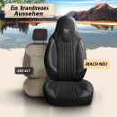 Sitzbez&uuml;ge passend f&uuml;r Westfalia Wohnmobil (Schwarz-Grau) Pilot 6.1