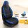 Sitzbezüge (Pilot) passend für Toyota Urban Cruiser (Schwarz-Blau) 6.5