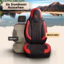 Sitzbez&uuml;ge passend f&uuml;r Joko Wohnmobil (Schwarz-Rot) Pilot 6.12