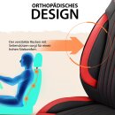 Sitzbez&uuml;ge passend f&uuml;r Joko Wohnmobil (Schwarz-Rot) Pilot 6.12