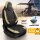 Sitzbezüge passend für Globe Traveller Wohnmobil (Schwarz-Beige) Pilot 6.13