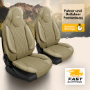 Sitzbez&uuml;ge (Pilot) passend f&uuml;r VW Tiguan (Beige) 6.3