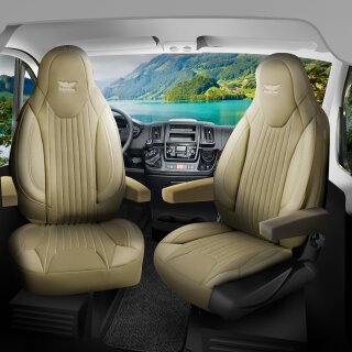 Sitzbezüge passend für Joko Wohnmobil (Beige) Pilot 6.3
