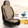 Sitzbezüge passend für Benimar Wohnmobil (Beige-Schwarz) Pilot 6.8