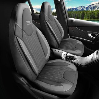 Sitzbezüge (Pilot) passend für Ford S-Max (Grau) 6.4