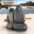 Sitzbez&uuml;ge passend f&uuml;r Behl Mobile Wohnmobil (Grau) Pilot 6.4