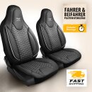 Sitzbez&uuml;ge passend f&uuml;r Joko Wohnmobil (Schwarz-Grau) Pilot 8.1