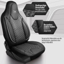 Sitzbez&uuml;ge (Pilot) passend f&uuml;r Nissan X-Taril  (Schwarz) 8.11