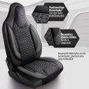 Sitzbez&uuml;ge passend f&uuml;r PLA Wohnmobil (Schwarz-Grau) Pilot 8.2