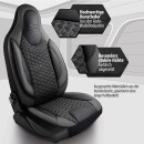 Sitzbez&uuml;ge (Pilot) passend f&uuml;r Nissan X-Taril (Schwarz-Grau) 8.2