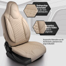 Sitzbez&uuml;ge passend f&uuml;r Joko Wohnmobil (Beige) Pilot 8.3
