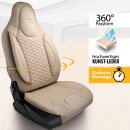 Sitzbezüge (Pilot) passend für Ford KA (Beige) 8.3