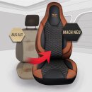Sitzbez&uuml;ge (Pilot) passend f&uuml;r Lexus NX (Schwarz Braun) 8.14