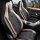 Sitzbezüge passend für Reimo Wohnmobil (Schwarz Beige) Pilot 8.13