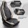 Sitzbezüge passend für Globe Traveller Wohnmobil (Schwarz Beige) Pilot 8.13