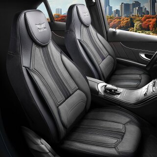 Sitzbezüge (Pilot) passend für SsangYong Korando (Anthrazit Grau) 9.3