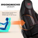 Sitzbez&uuml;ge passend f&uuml;r Auto Sleepers Wohnmobil (Schwarz-Rot) Pilot 9.1