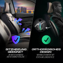 Sitzbez&uuml;ge passend f&uuml;r f&uuml;r Mercedes Benz Vito (Beige-Schwarz)