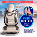 Sitzbez&uuml;ge passend f&uuml;r f&uuml;r Seat Altea (Beige-Schwarz)