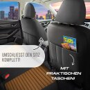 Sitzbez&uuml;ge passend f&uuml;r f&uuml;r Peugeot 3008 (Braun-Schwarz)