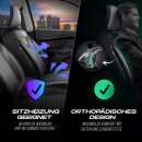 Sitzbez&uuml;ge passend f&uuml;r f&uuml;r VW Tiguan (Grau-Schwarz)