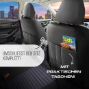 Sitzbez&uuml;ge passend f&uuml;r f&uuml;r Jaguar XF (Anthrazit-Schwarz)