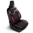 Sitzbez&uuml;ge passend f&uuml;r f&uuml;r Toyota Urban Cruiser (Schwarz-Rot)