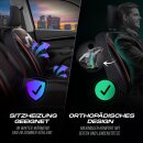 Sitzbez&uuml;ge passend f&uuml;r f&uuml;r Toyota Urban Cruiser (Schwarz-Rot)