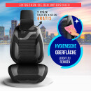 Sitzbez&uuml;ge passend f&uuml;r f&uuml;r Opel Corsa (Schwarz-Grau)